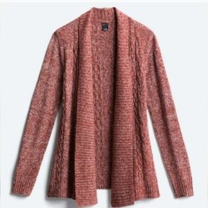 Madison Lilly Burnt Orange Cardigan ~ XL